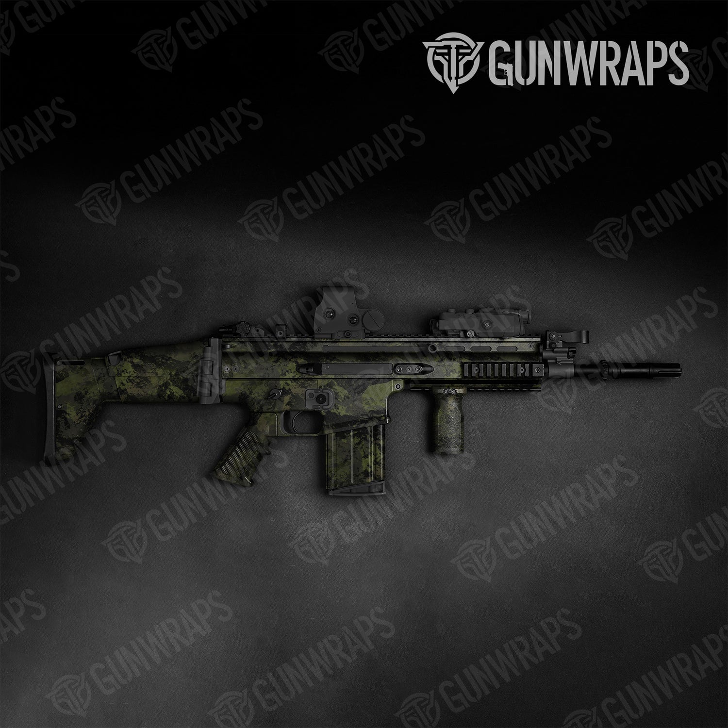 Tactical Substrate Spec Op Camo Gun Skin Vinyl Wrap