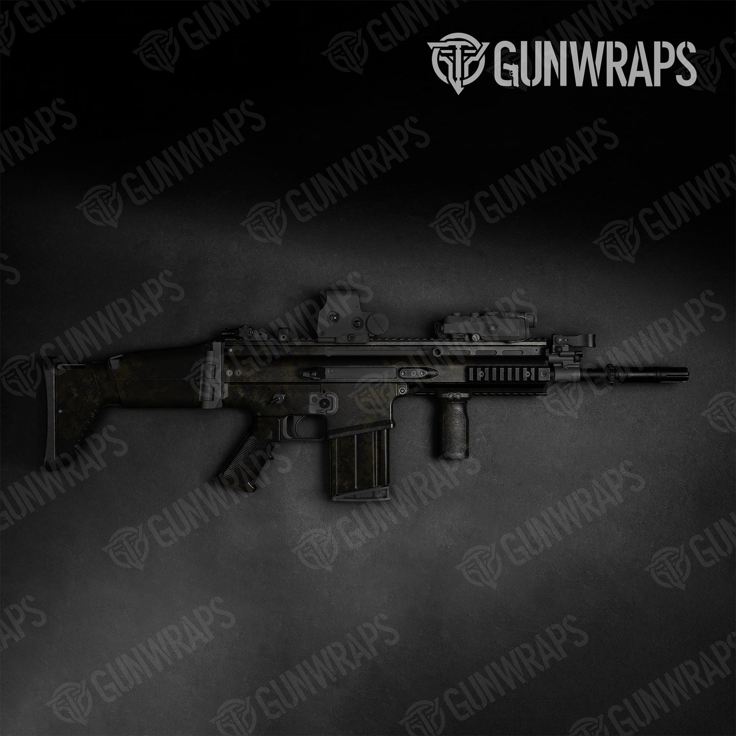 Tactical Substrate Strikeforce Camo Gun Skin Vinyl Wrap