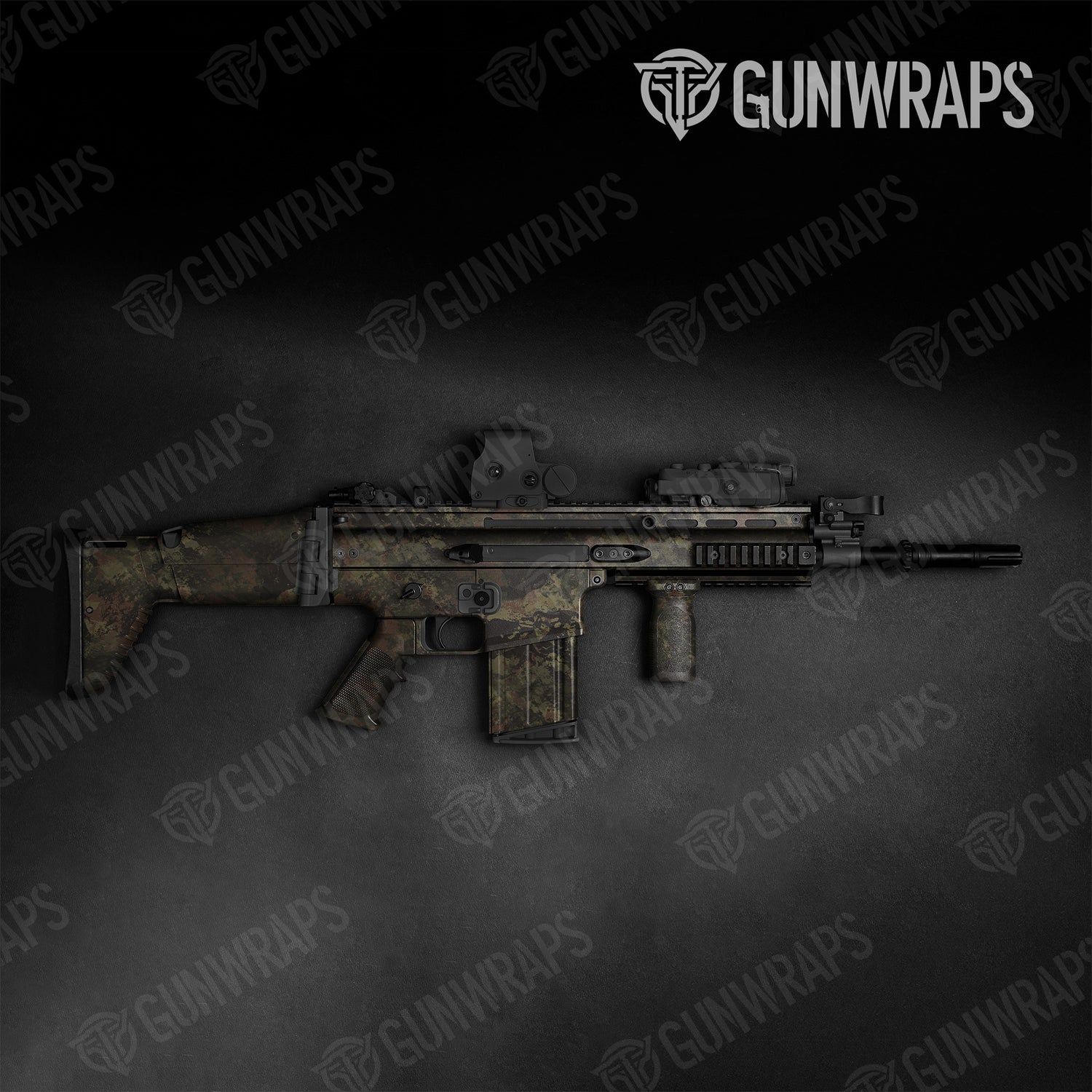 Tactical Substrate Stuttgart Camo Gun Skin Vinyl Wrap