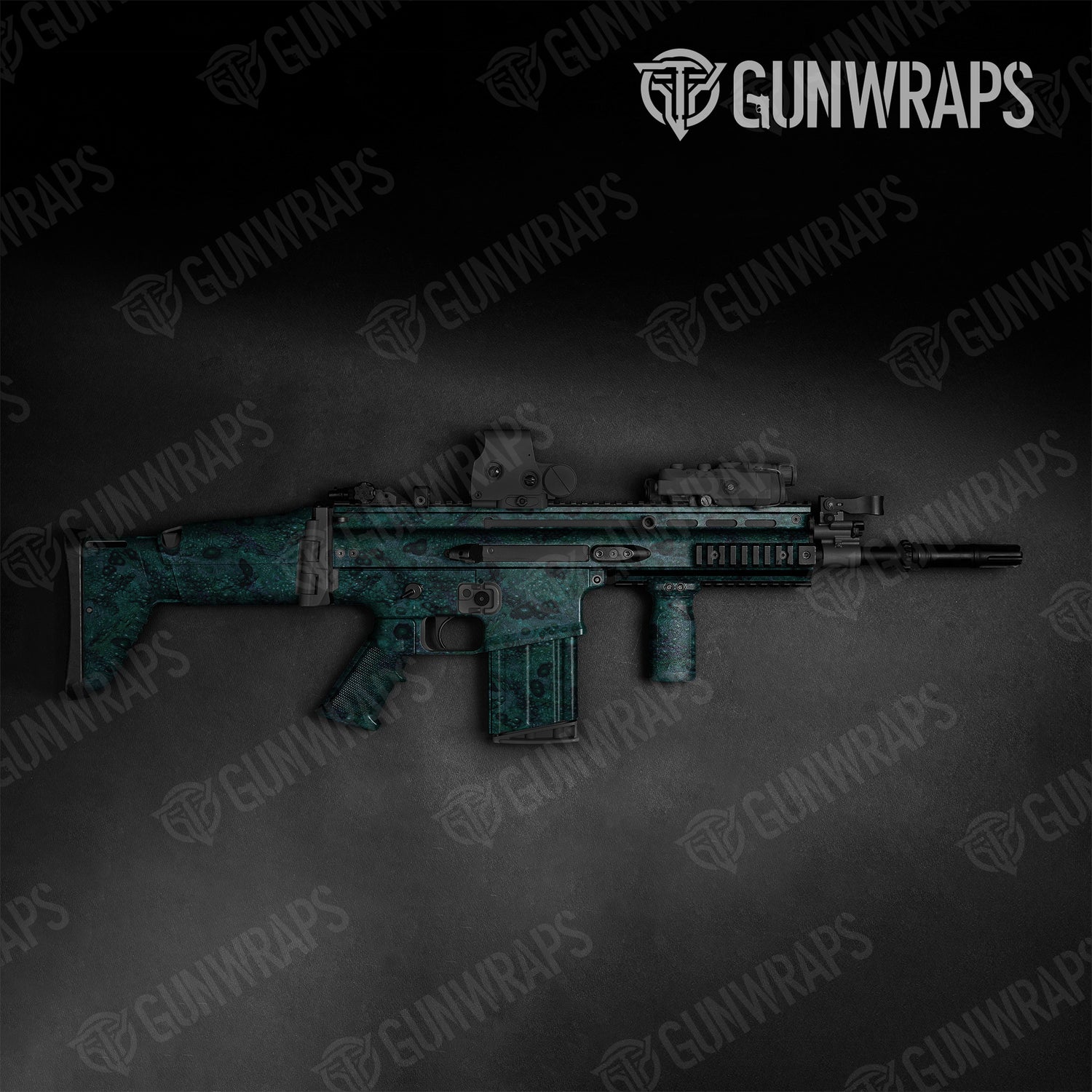 Tactical Toadaflage Swamp Monster Camo Gun Skin Vinyl Wrap