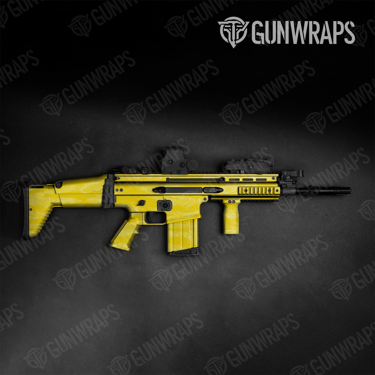 Tactical Vietnam Tiger Stripe Elite Yellow Camo Gun Skin Vinyl Wrap