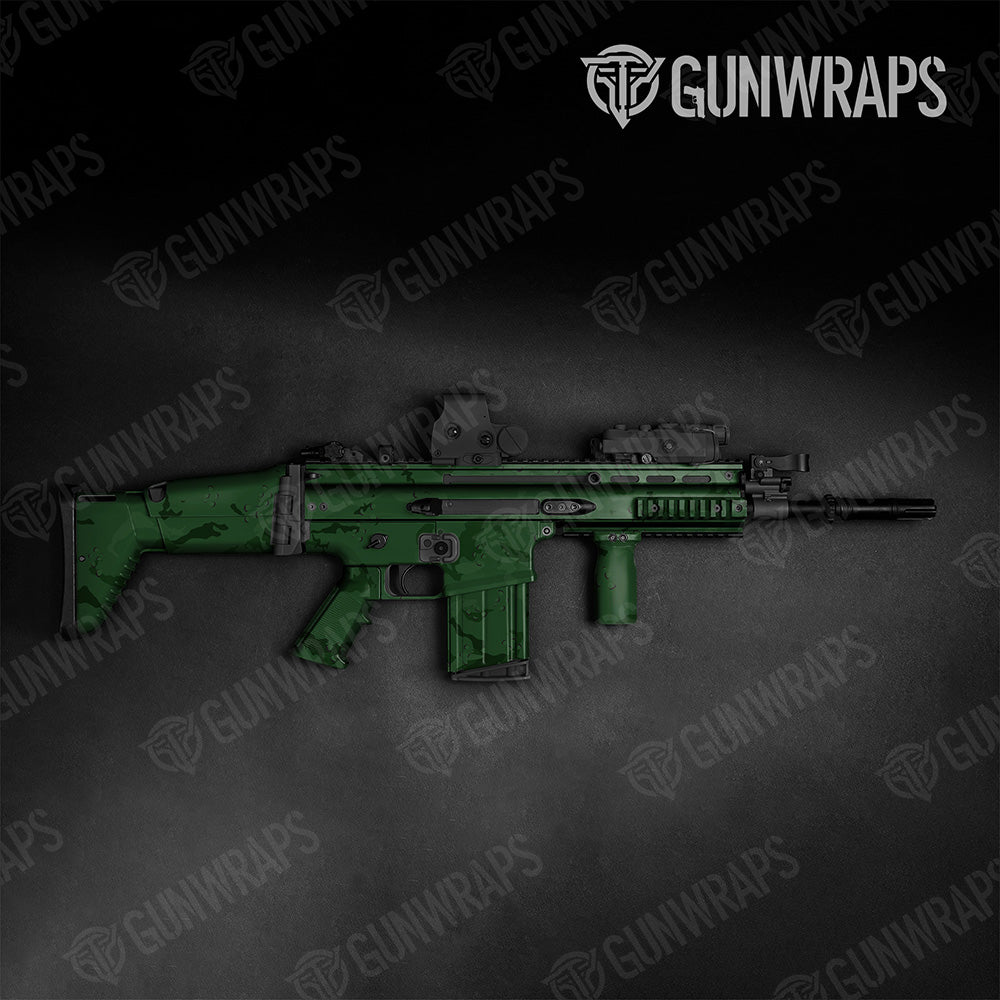 Tactical Battle Storm XL Elite Green Camo Gun Skin Vinyl Wrap