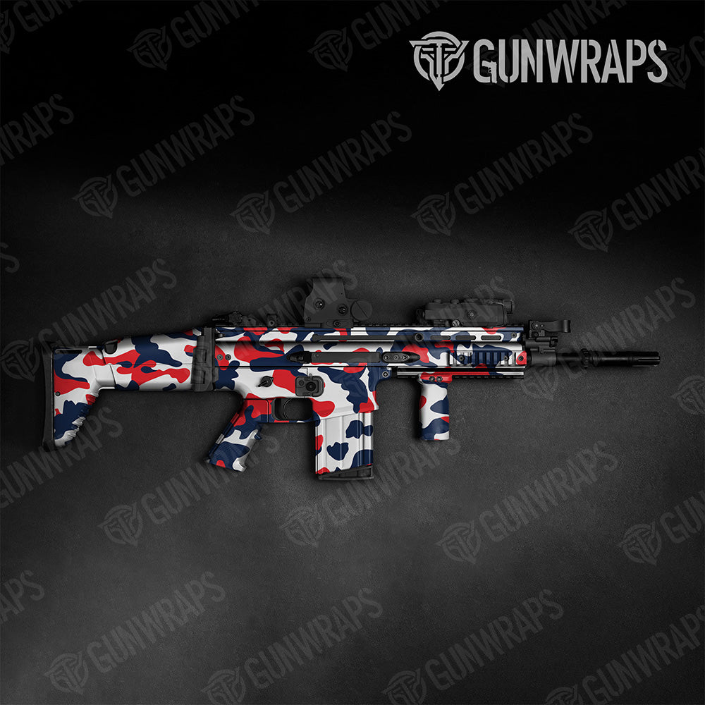 Tactical Classic XL America Camo Gun Skin Vinyl Wrap