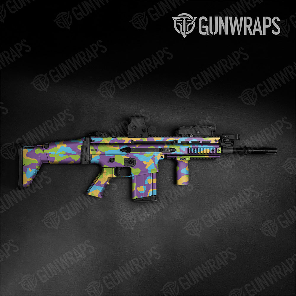 Tactical Classic XL Carnival Camo Gun Skin Vinyl Wrap