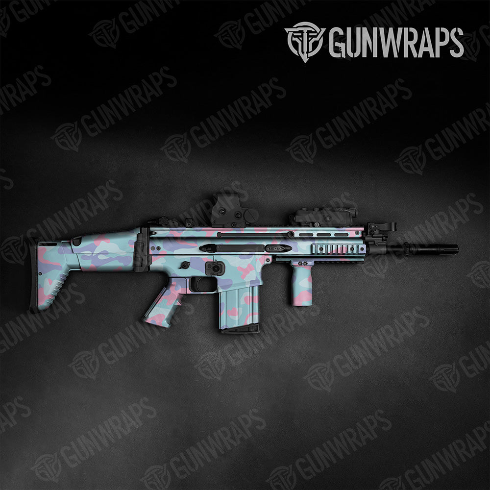 Tactical Classic XL Cotton Candy Camo Gun Skin Vinyl Wrap