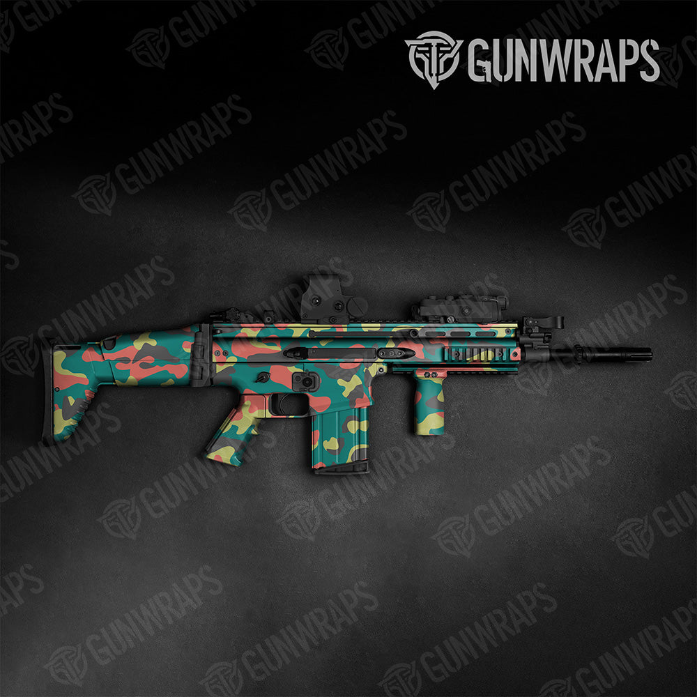 Tactical Classic XL Fiesta Camo Gun Skin Vinyl Wrap