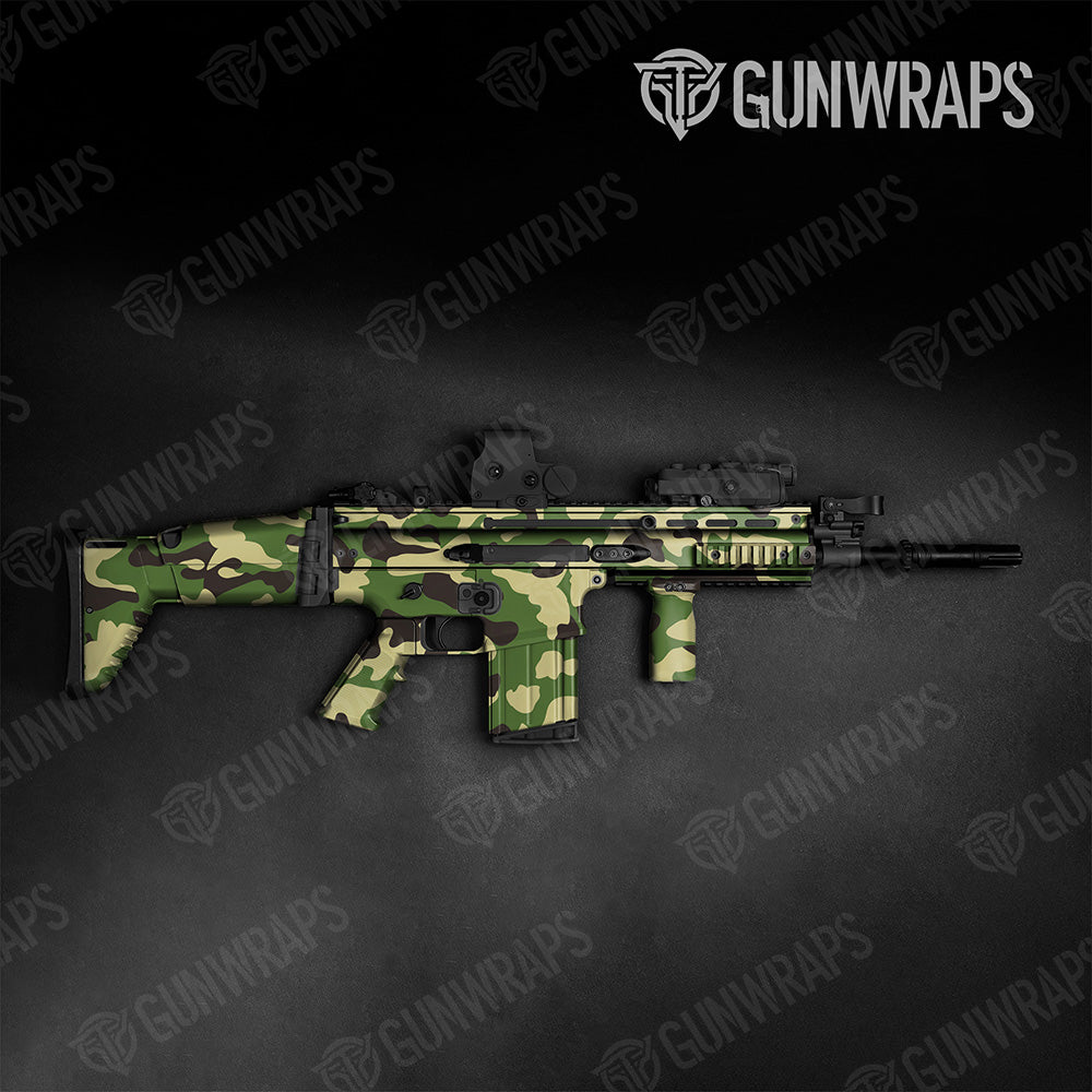 Tactical Classic XL Jungle Camo Gun Skin Vinyl Wrap