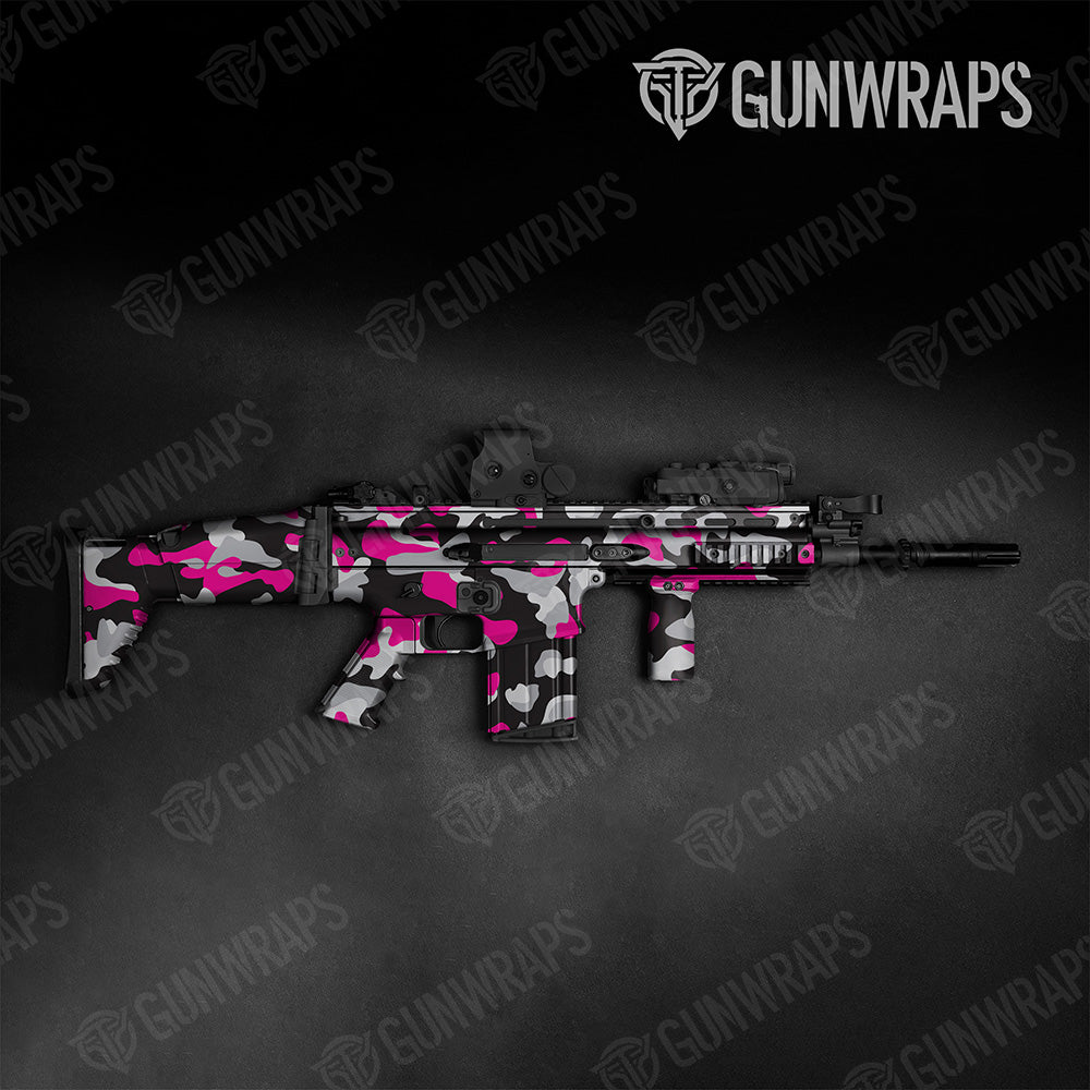 Tactical Classic XL Magenta Tiger Camo Gun Skin Vinyl Wrap