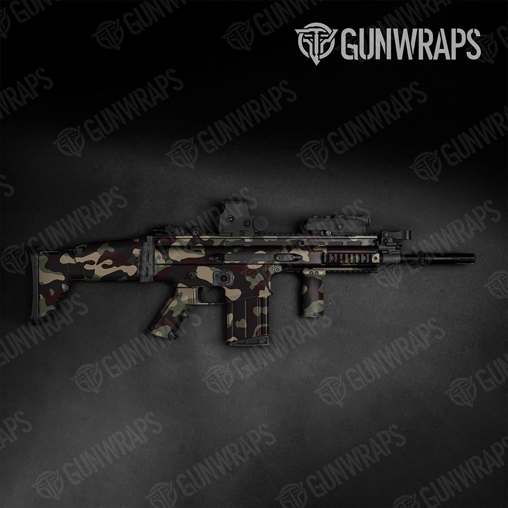 Tactical Classic XL Militant Blood Camo Gun Skin Vinyl Wrap