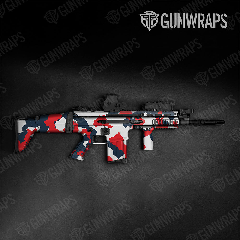 Tactical Cumulus XL America Camo Gun Skin Vinyl Wrap