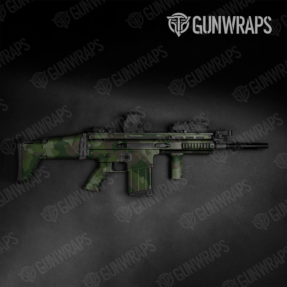 Tactical Cumulus XL Army Dark Green Camo Gun Skin Vinyl Wrap