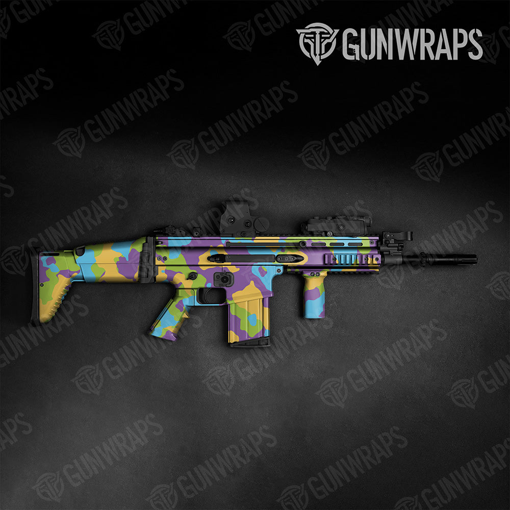 Tactical Cumulus XL Carnival Camo Gun Skin Vinyl Wrap