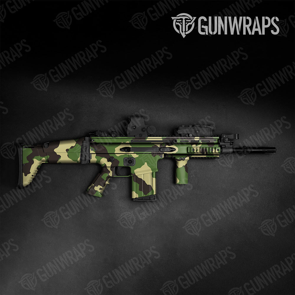 Tactical Cumulus XL Jungle Camo Gun Skin Vinyl Wrap