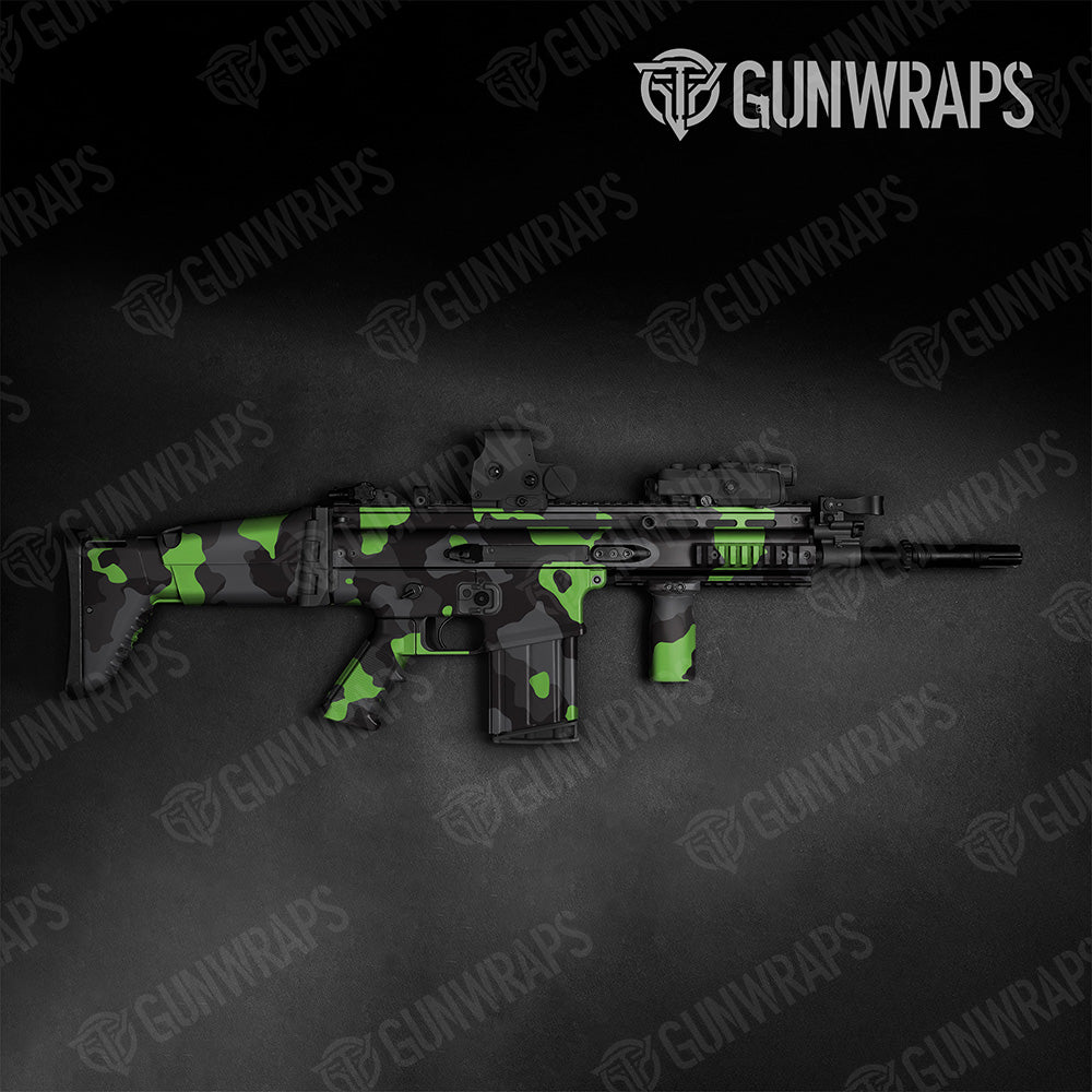 Tactical Cumulus XL Metro Green Camo Gun Skin Vinyl Wrap