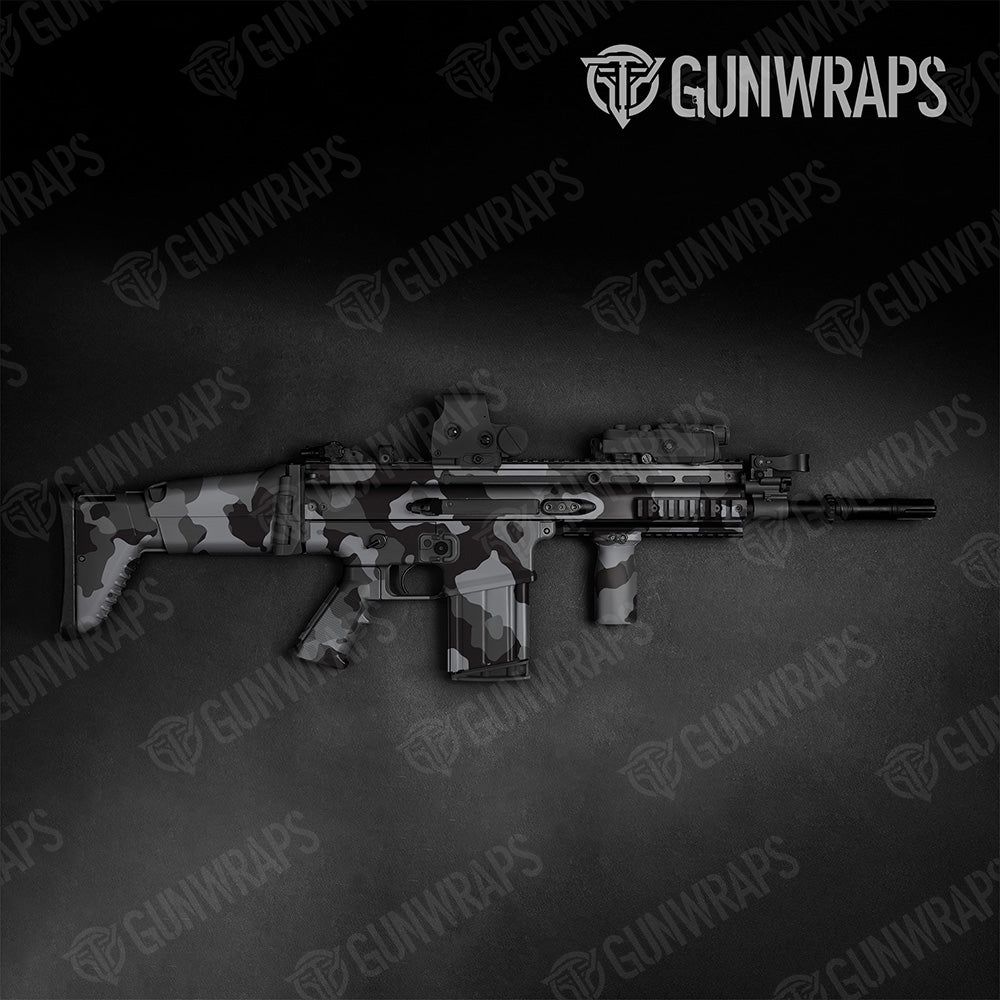 Tactical Cumulus XL Midnight Camo Gun Skin Vinyl Wrap