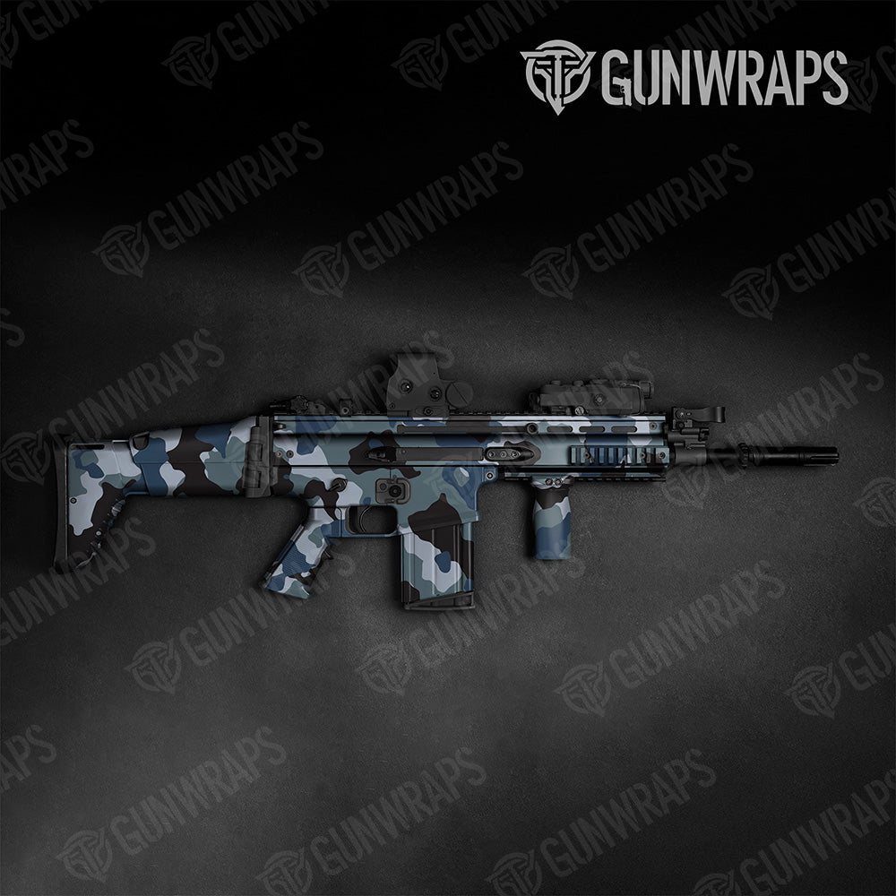 Tactical Cumulus XL Navy Camo Gun Skin Vinyl Wrap