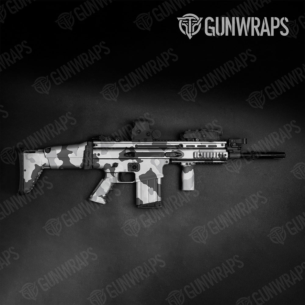 Tactical Cumulus XL Snow Camo Gun Skin Vinyl Wrap