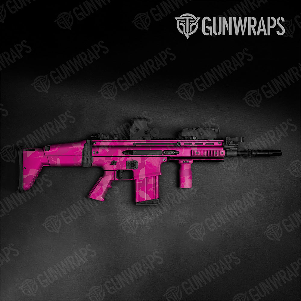 Tactical Ragged XL Elite Magenta Camo Gun Skin Vinyl Wrap