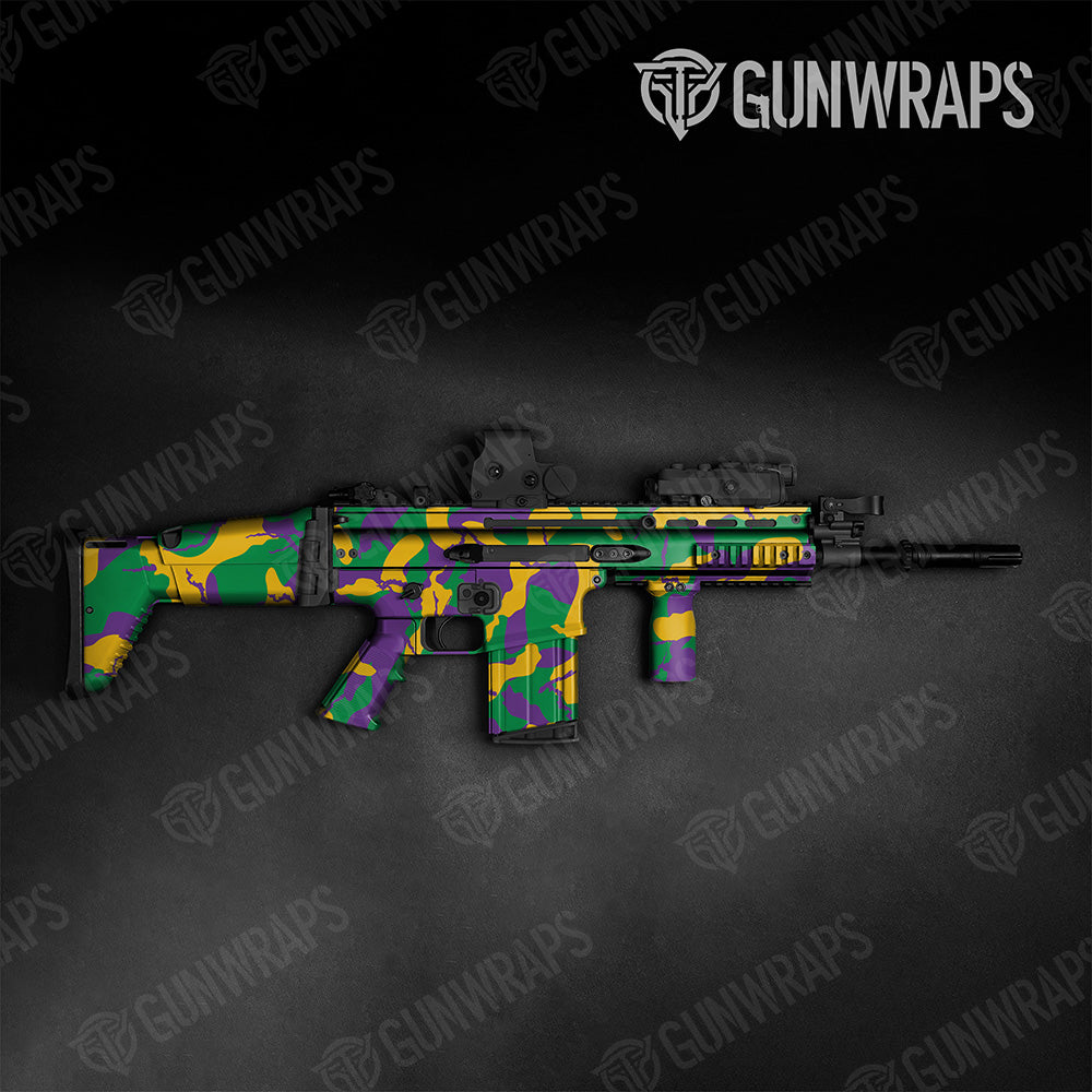 Tactical Ragged XL Metro Green Camo Gun Skin Vinyl Wrap