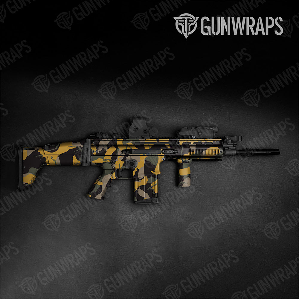 Tactical Ragged XL Mint Chocolate Chip Camo Gun Skin Vinyl Wrap