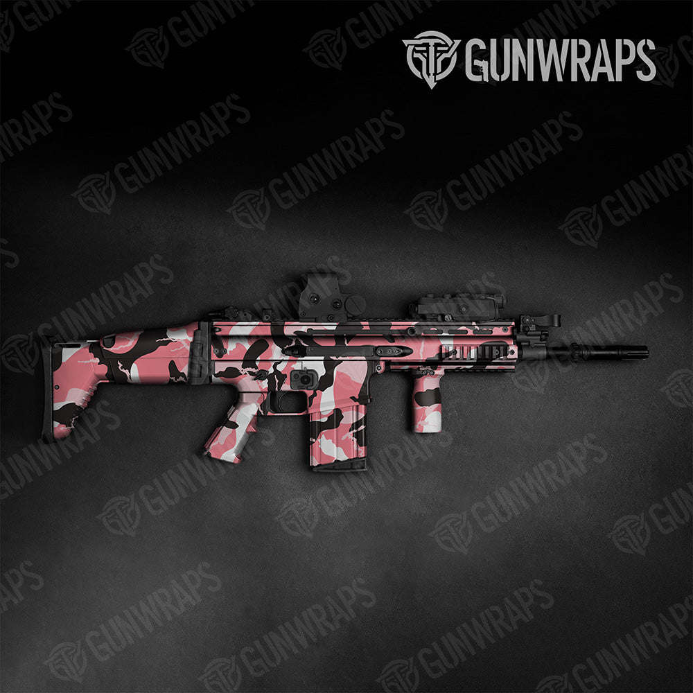 Tactical Ragged XL Pink Tiger Camo Gun Skin Vinyl Wrap