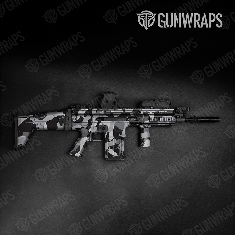 Tactical Ragged XL Urban Night Camo Gun Skin Vinyl Wrap