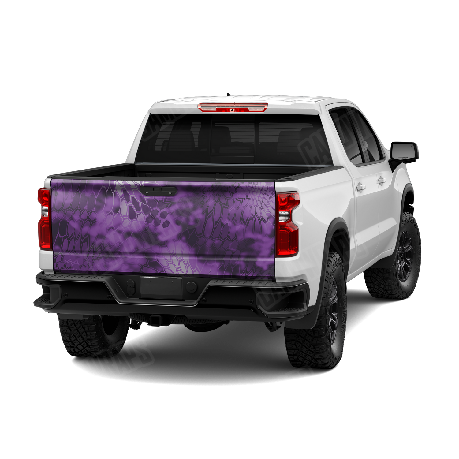 Kryptek Amethyst Camo Tailgate Vinyl Wrap