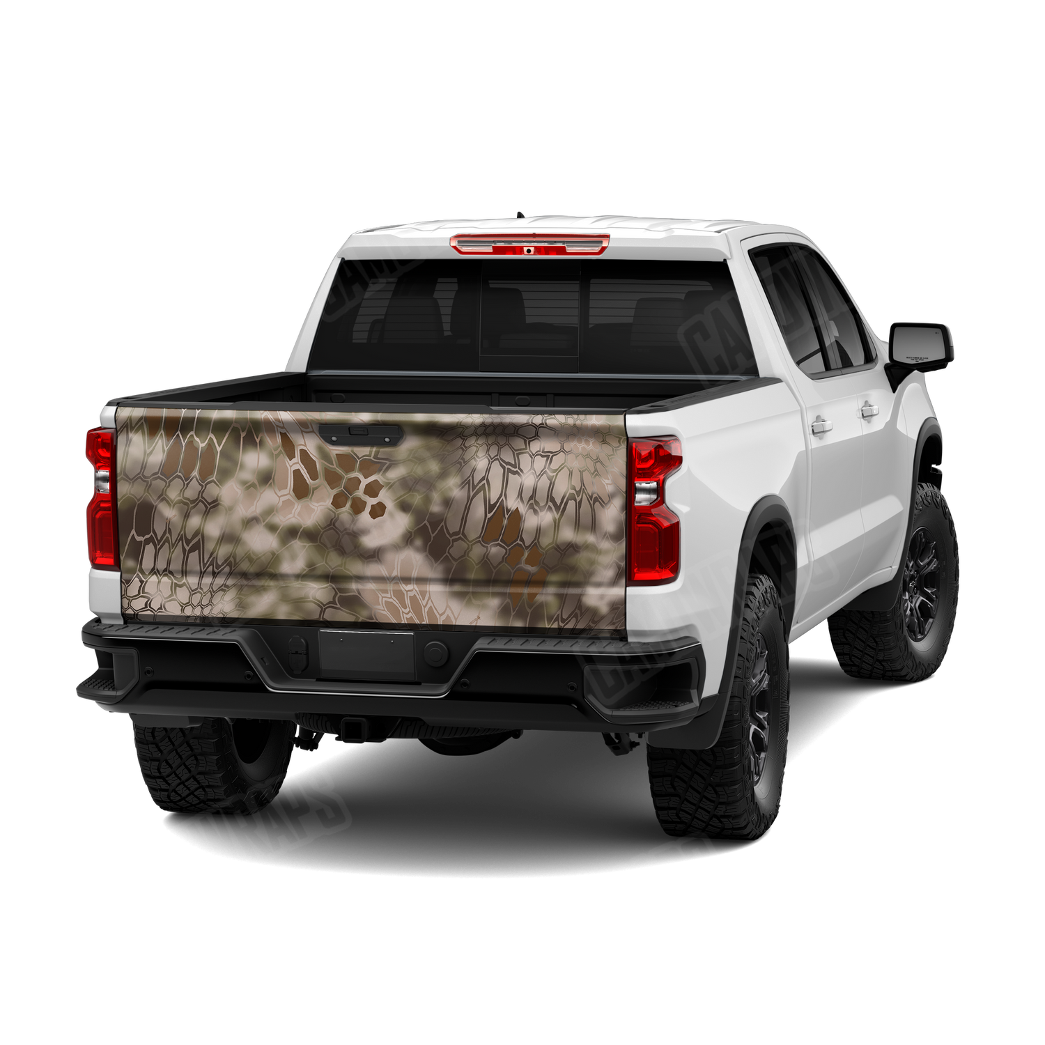 Kryptek Highlander Camo Tailgate Vinyl Wrap