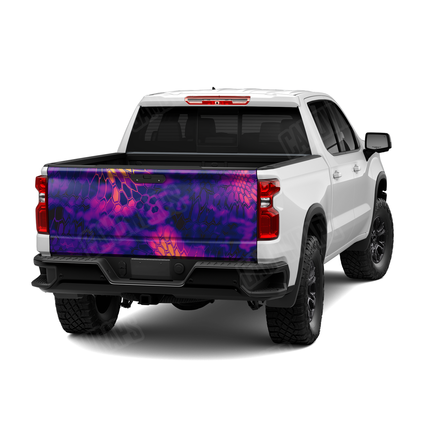 Kryptek Infrared Camo Tailgate Vinyl Wrap