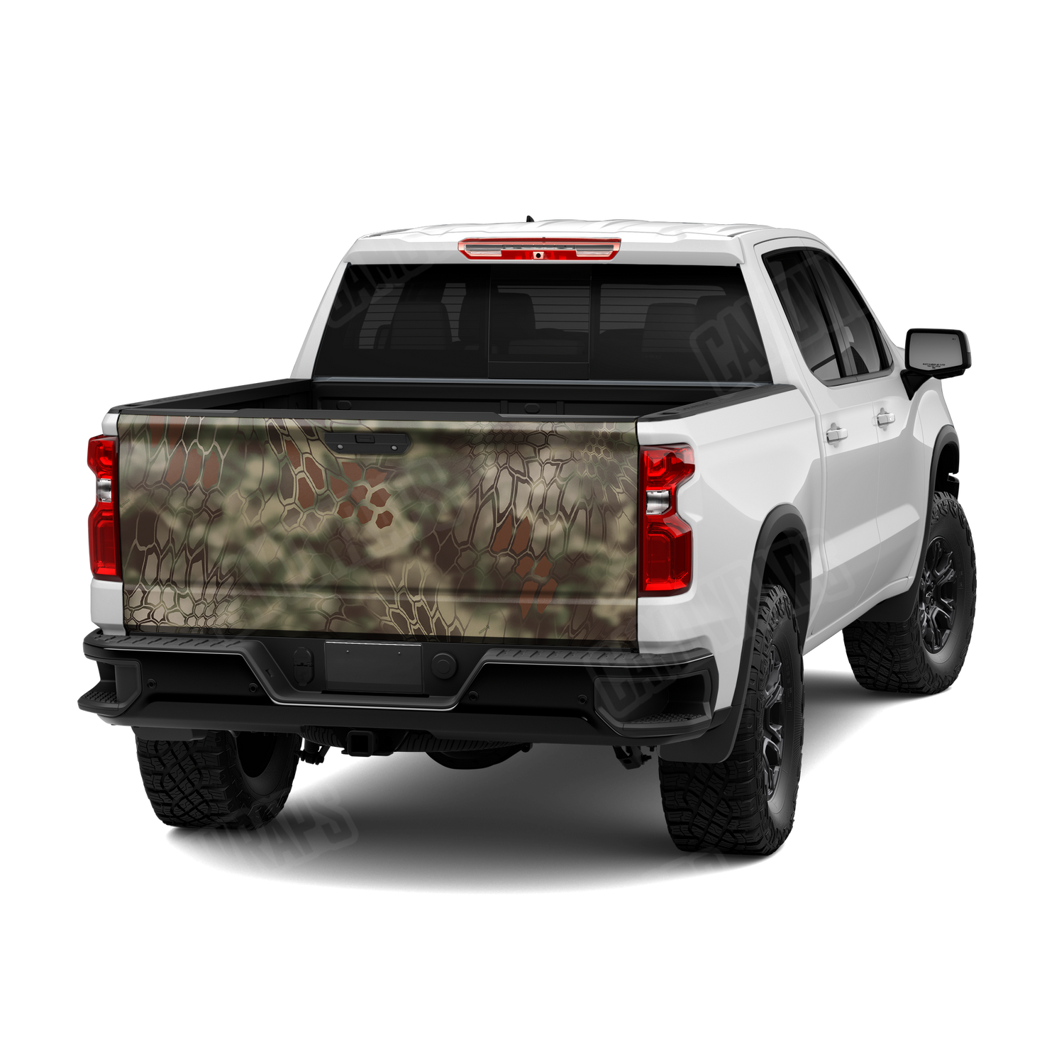 Kryptek Mandrake Camo Tailgate Vinyl Wrap