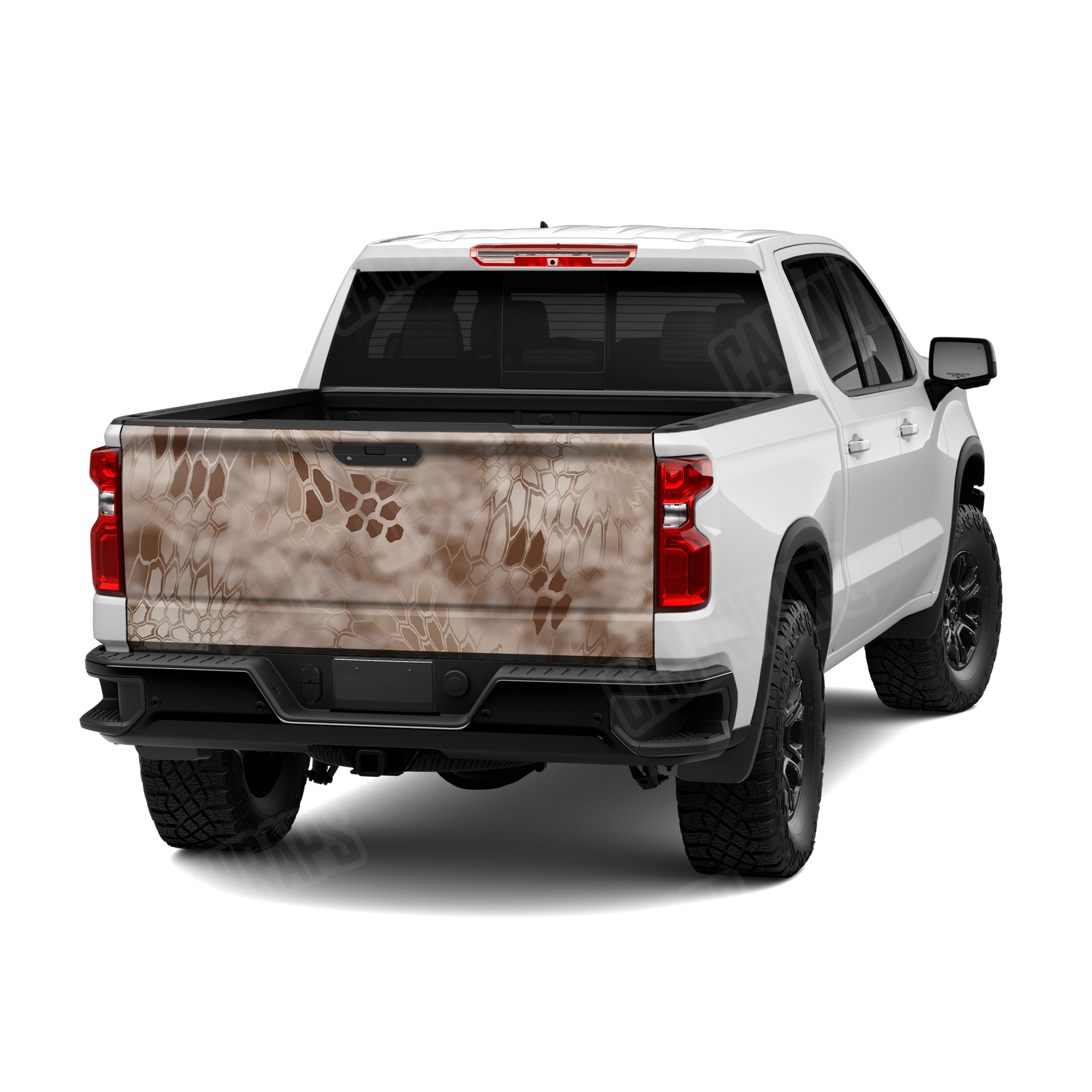 Kryptek Nomad Camo Tailgate Vinyl Wrap