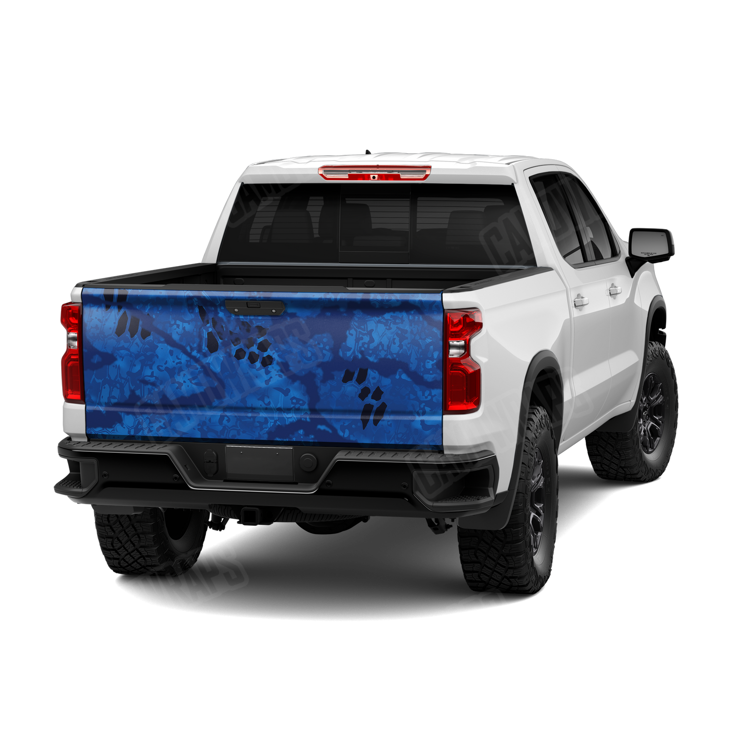 Kryptek Obskura Deep Camo Tailgate Vinyl Wrap