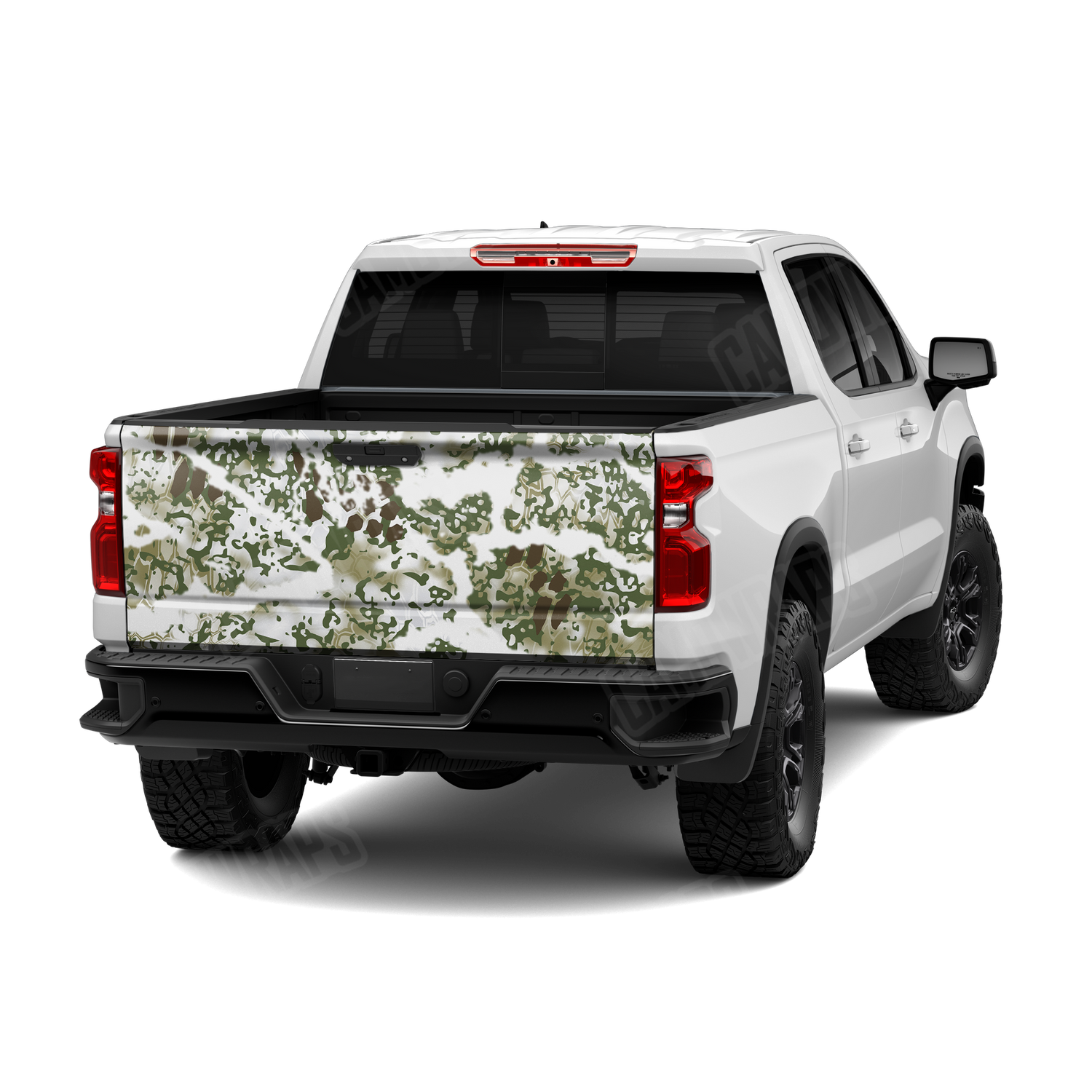 Kryptek Obskura Grom Camo Tailgate Vinyl Wrap