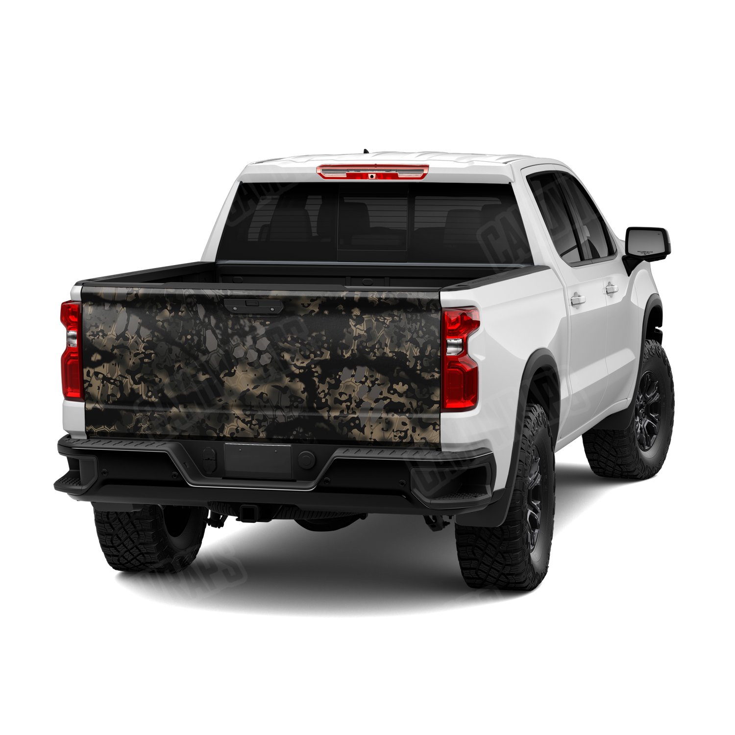 Kryptek Obskura Nox Camo Tailgate Vinyl Wrap