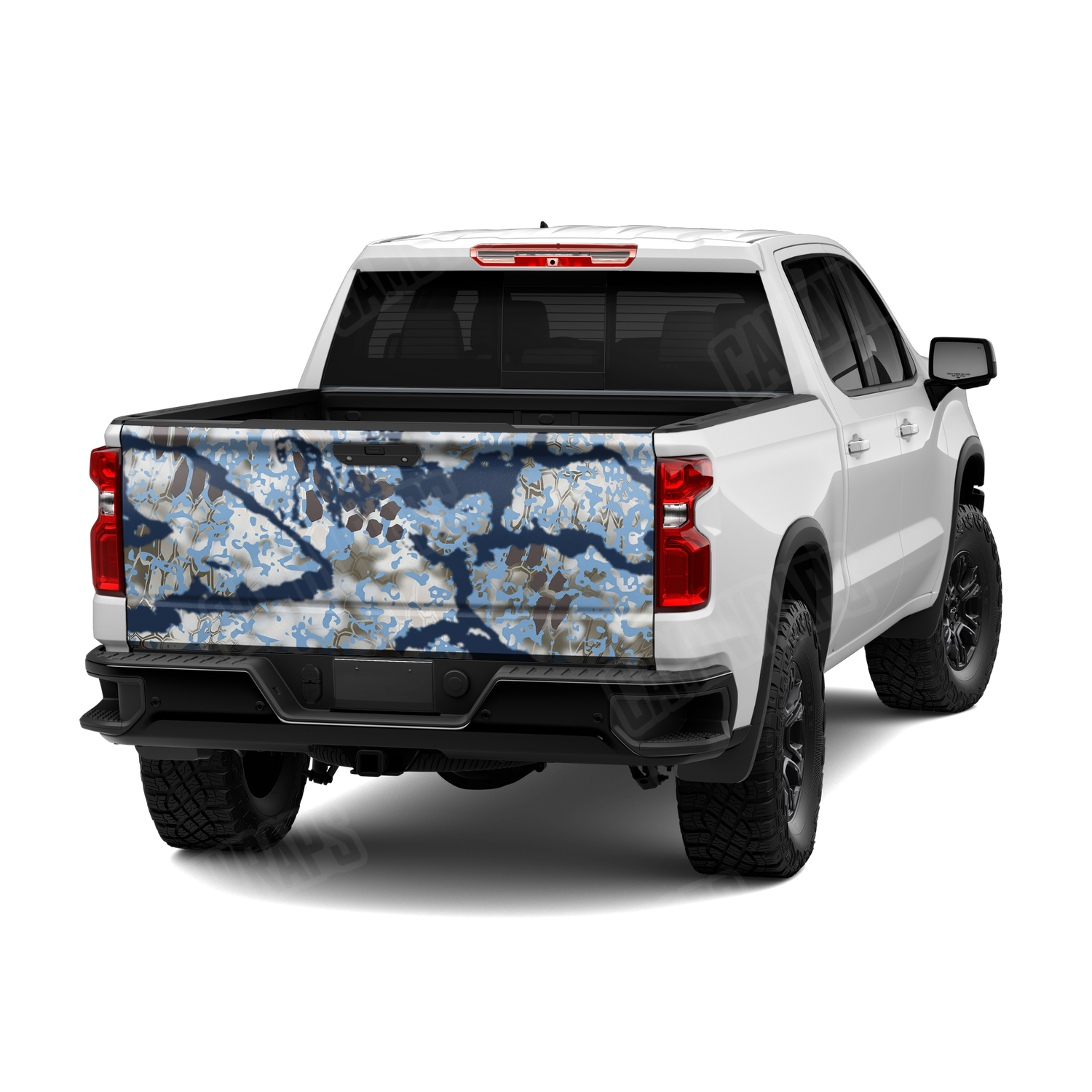 Kryptek Obskura Signa Camo Tailgate Vinyl Wrap