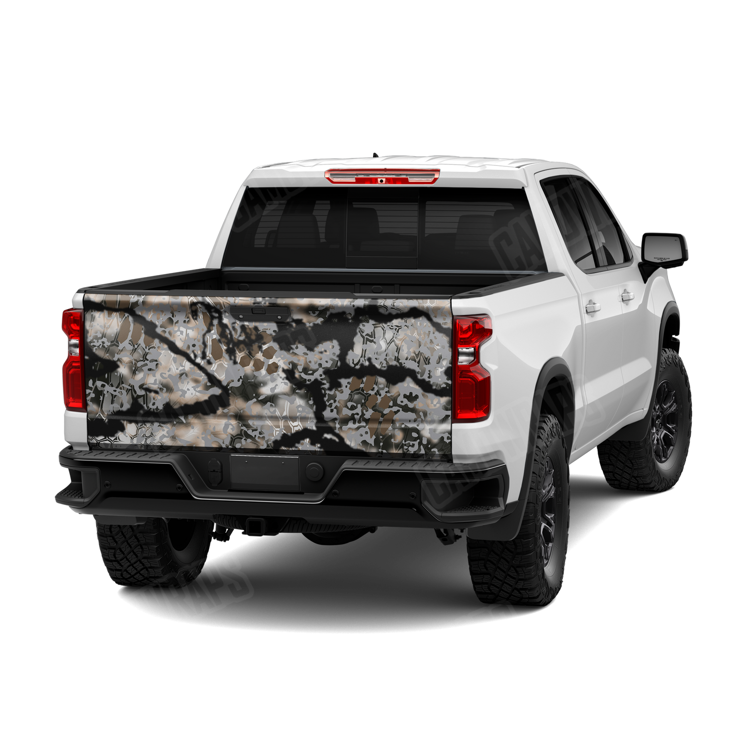 Kryptek Obskura Skyfall Camo Tailgate Vinyl Wrap