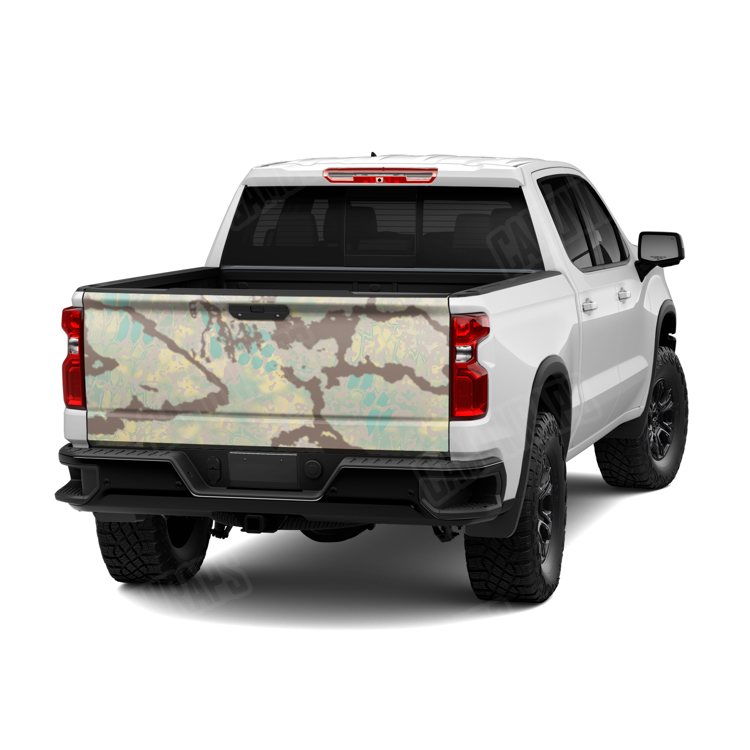 Kryptek Obskura Sundarban Camo Tailgate Vinyl Wrap