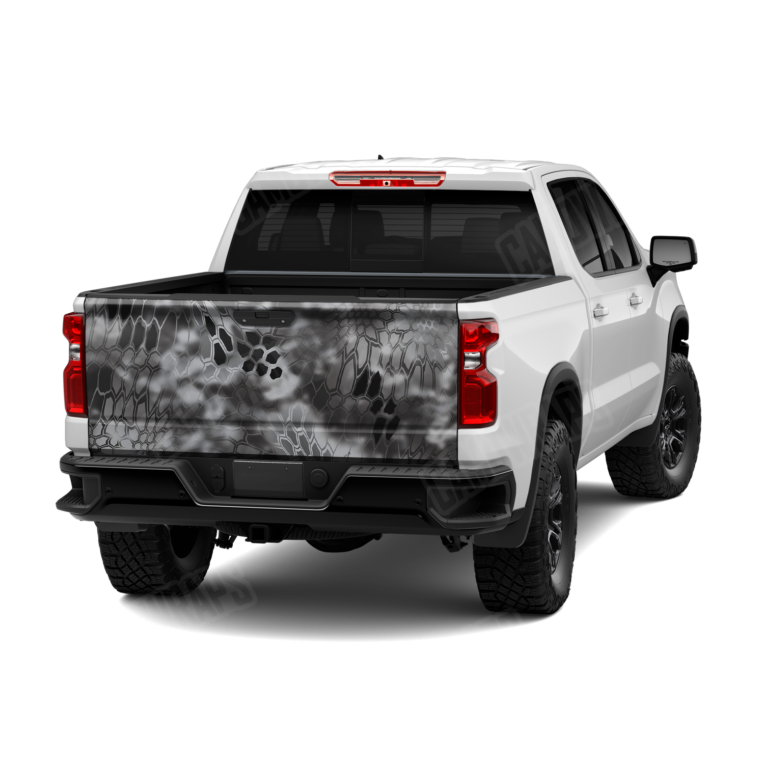 Kryptek Raid Camo Tailgate Vinyl Wrap