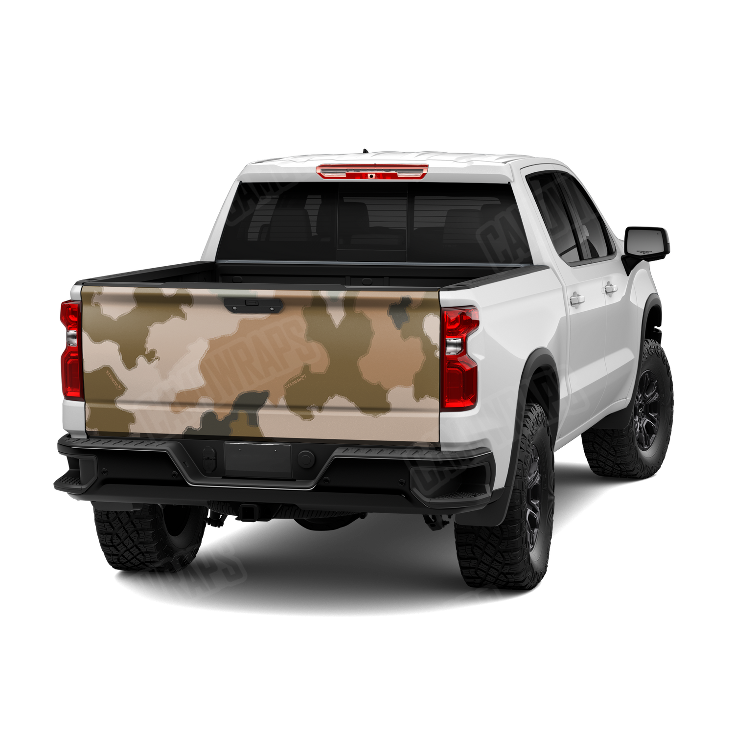 Large Nemesis Desert Scorpion Camo Tailgate Vinyl Wrap