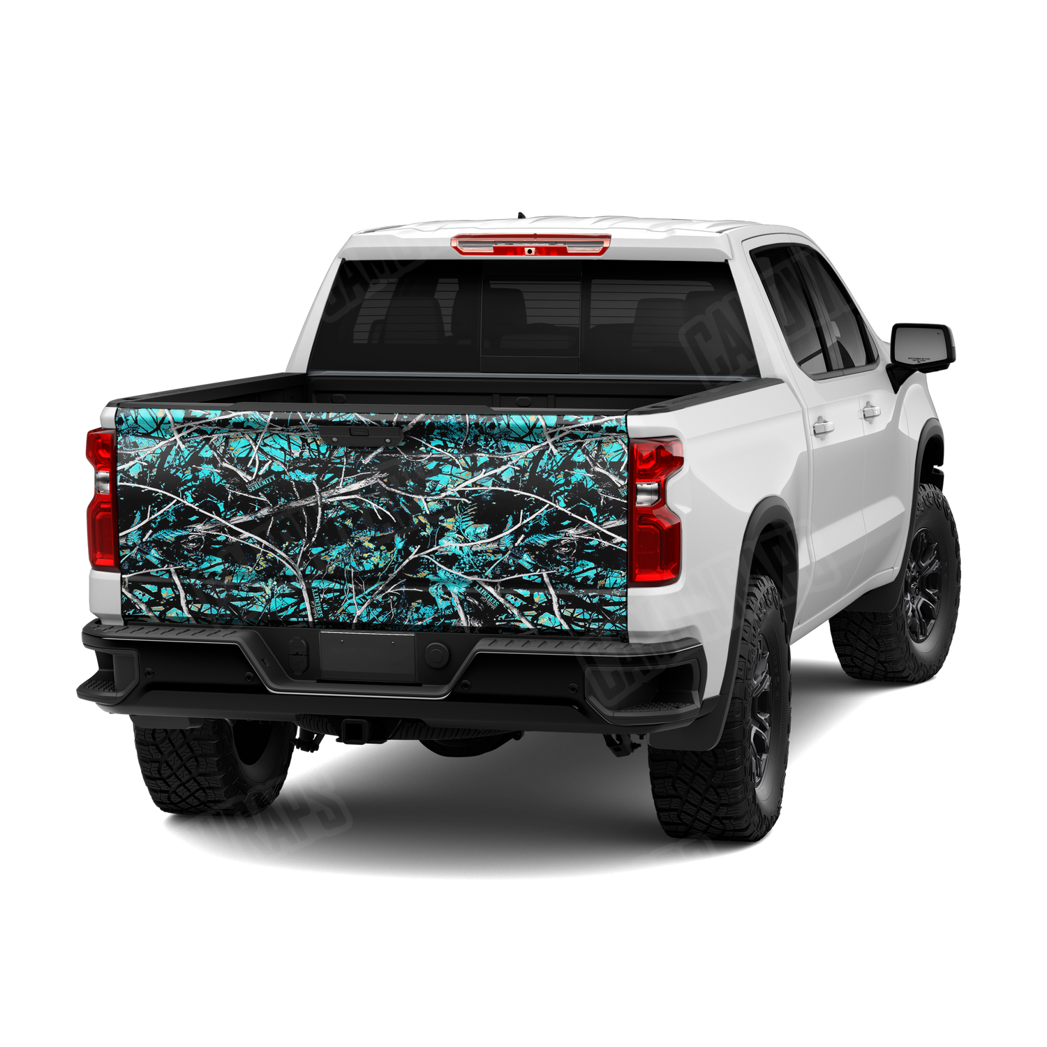 Muddy Girl Serenity Camo Tailgate Vinyl Wrap