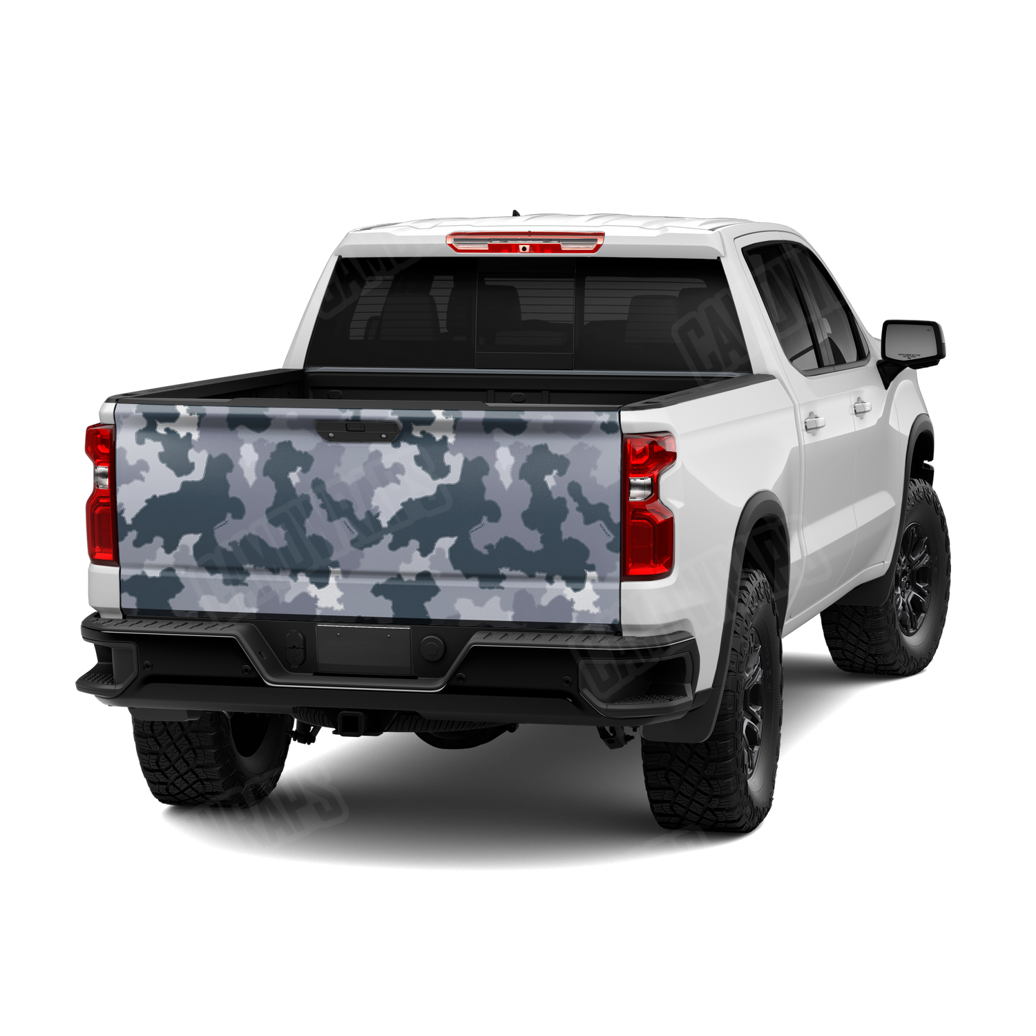 Nemesis Night Ops Camo Tailgate Vinyl Wrap