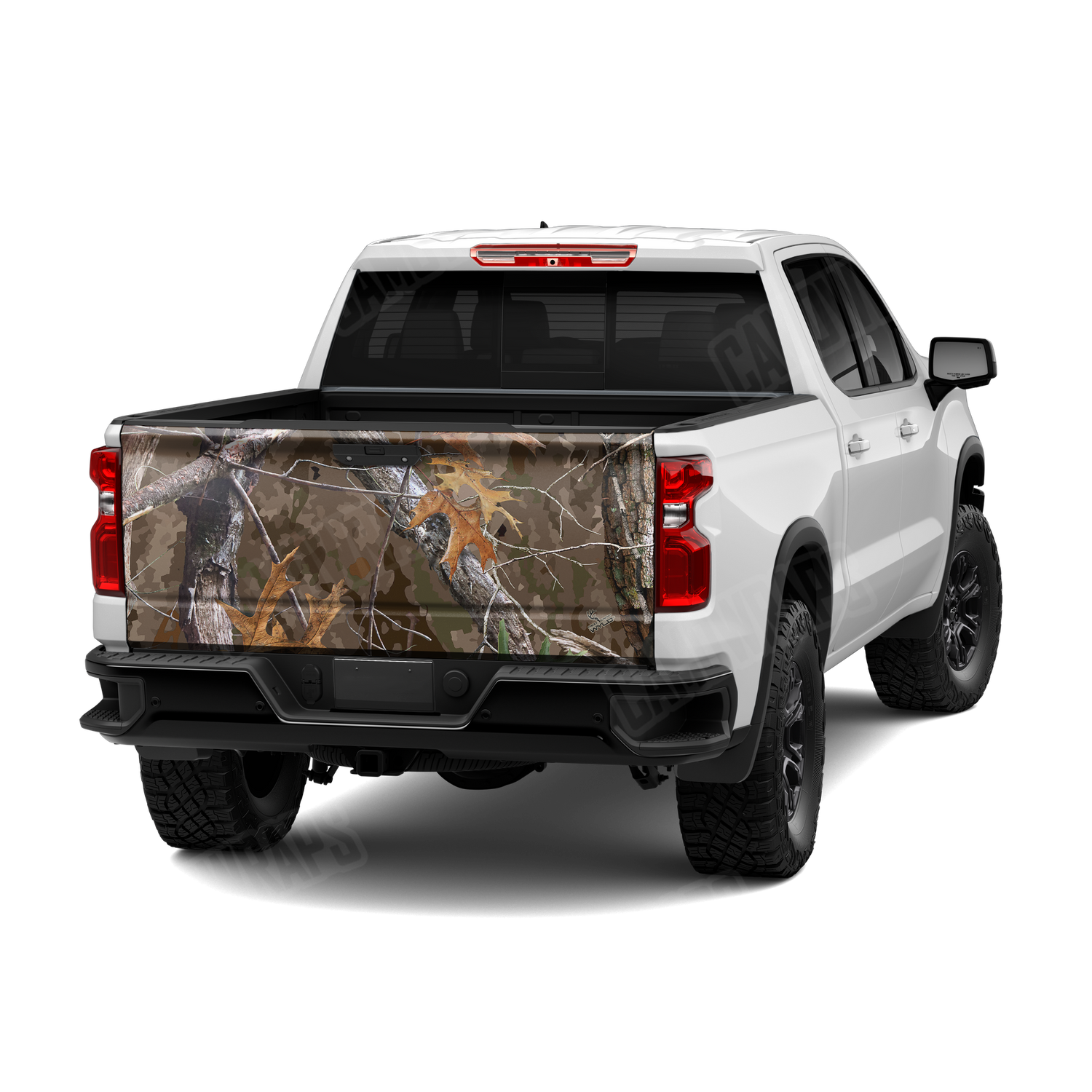 Next Wyld Camo Tailgate Vinyl Wrap