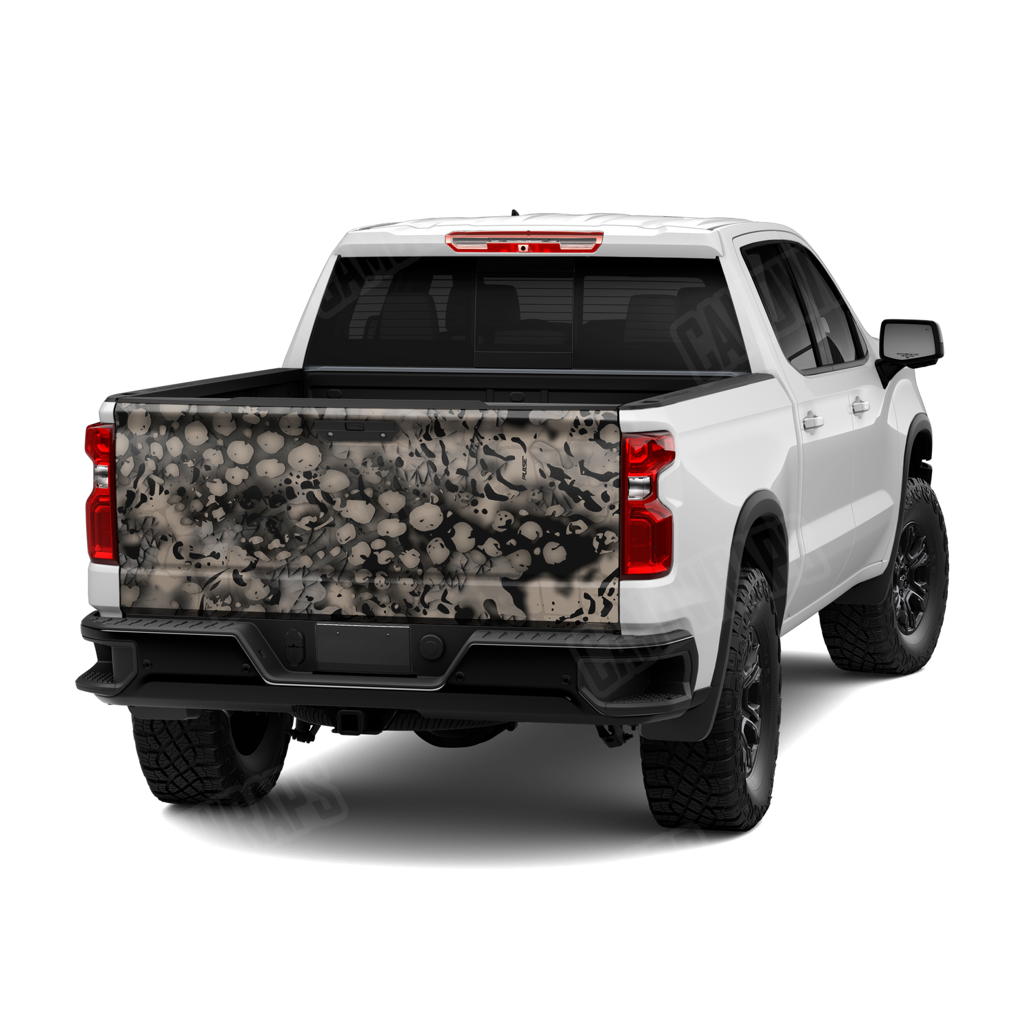 Pulse Apocalyptic Camo Tailgate Vinyl Wrap