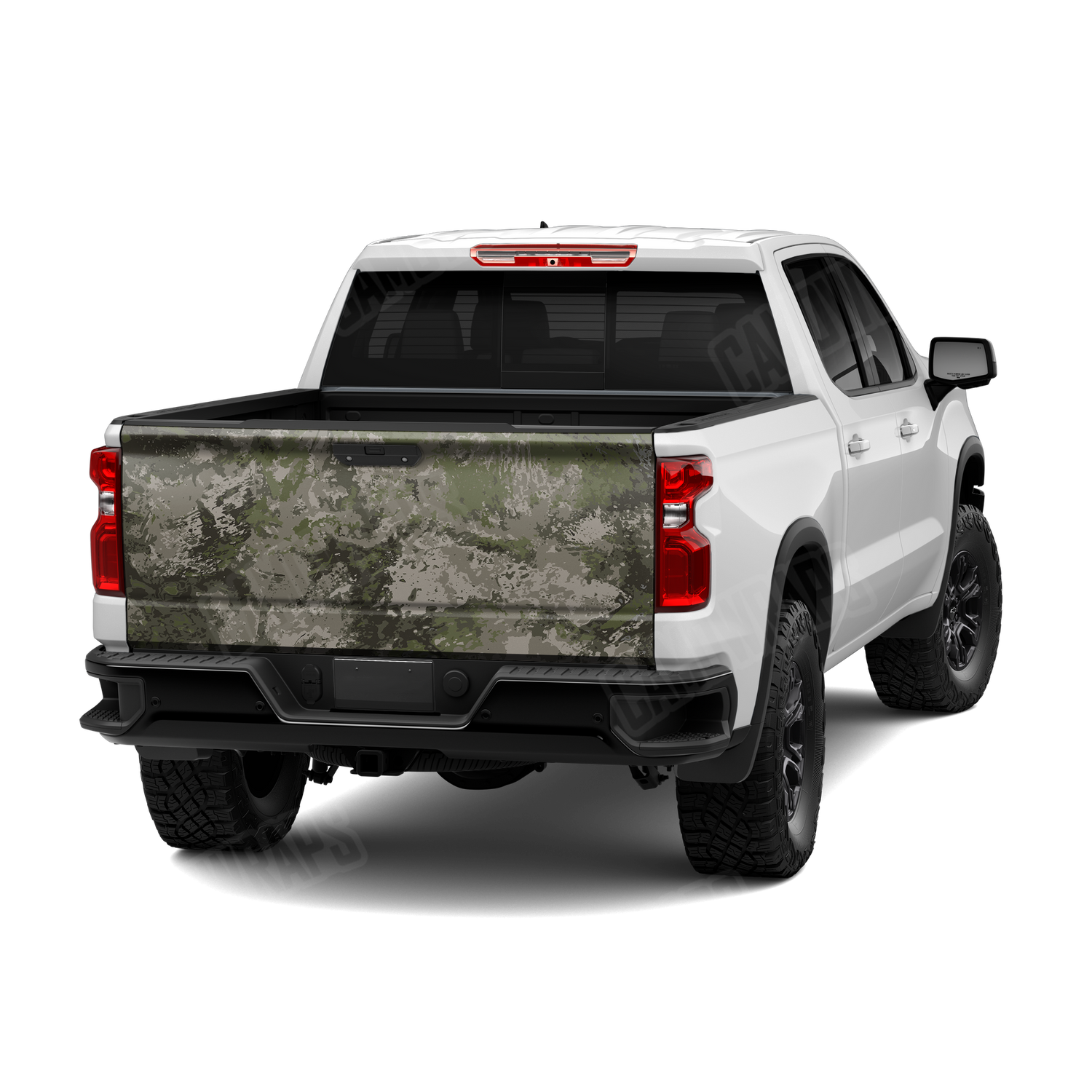 RELV X1 Tunnel Rat Camo Tailgate Vinyl Wrap