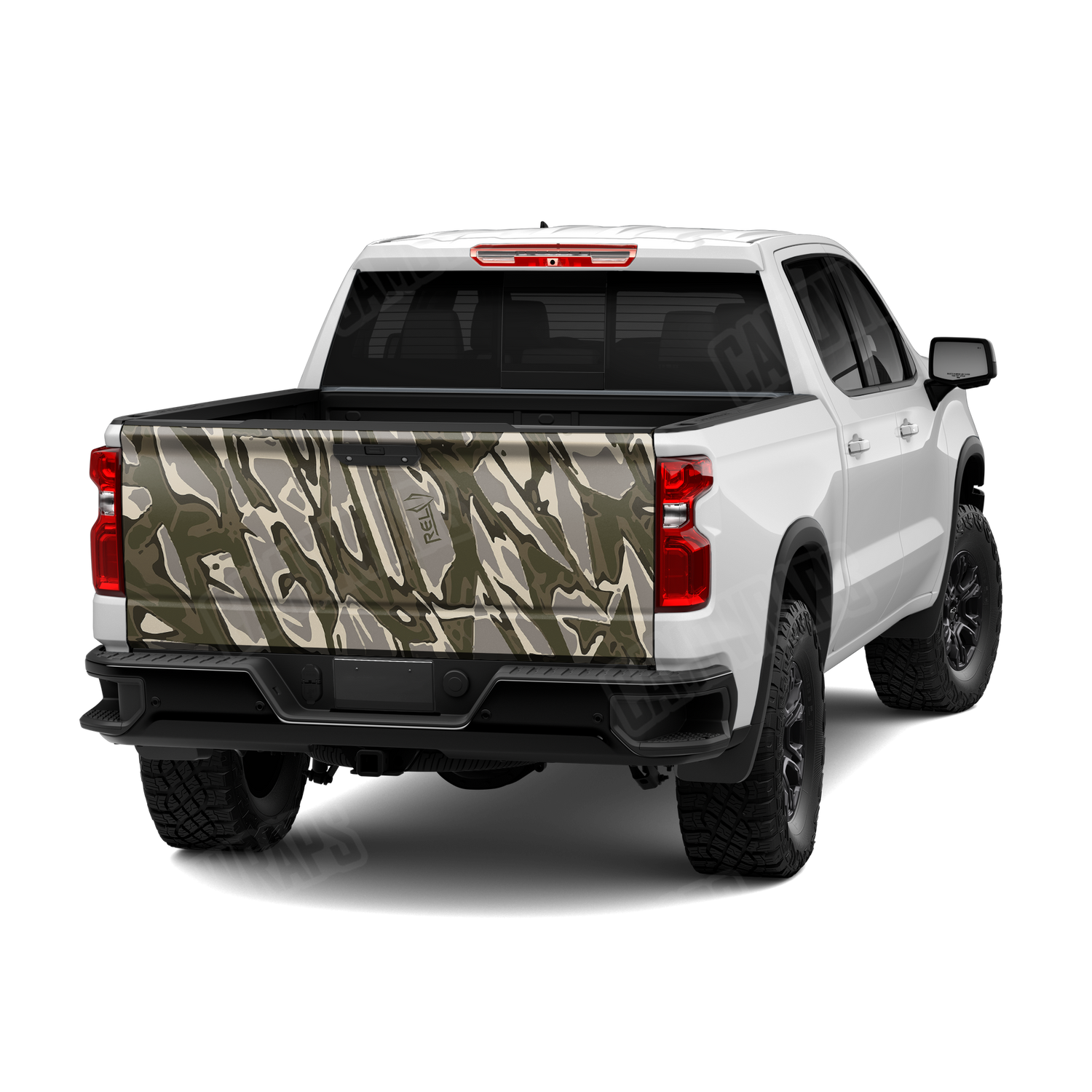 RELV X3 Dynohyde Camo Tailgate Vinyl Wrap