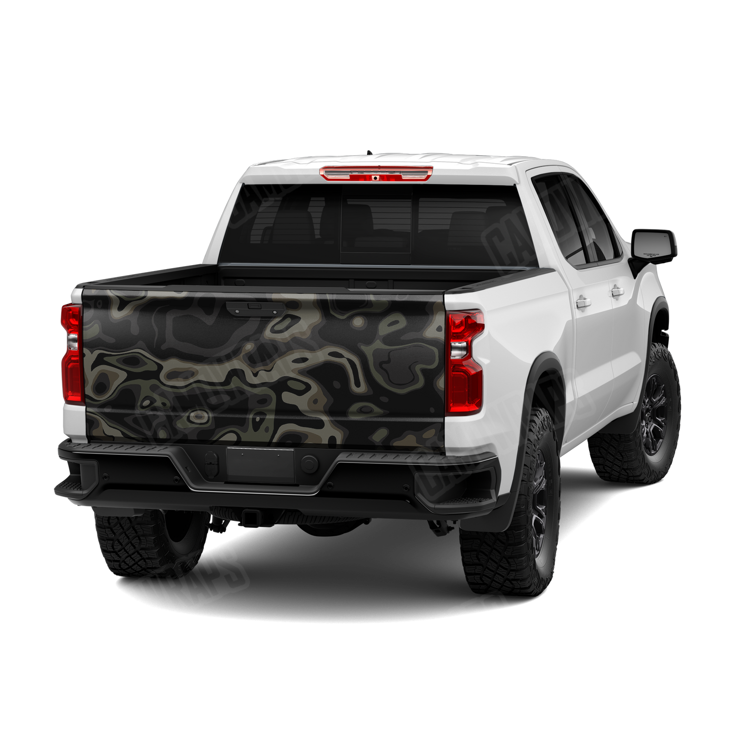 RELV X3 Marauder Camo Tailgate Vinyl Wrap