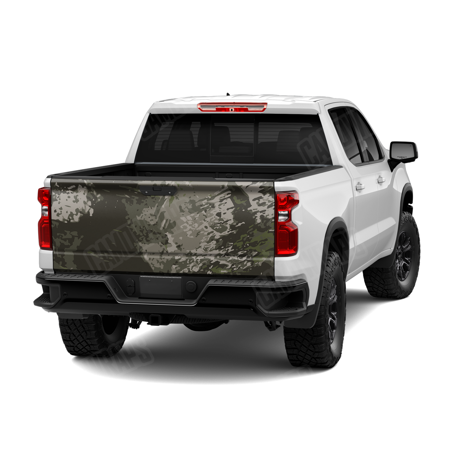 RELV X3 Tunnel Rat Camo Tailgate Vinyl Wrap