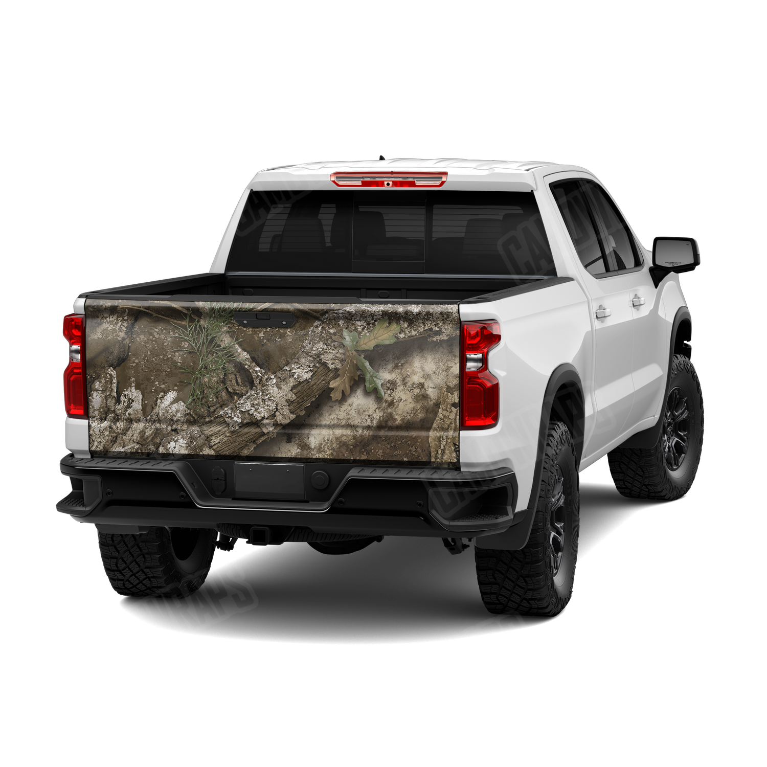 Large Realtree APX Camo Tailgate Vinyl Wrap