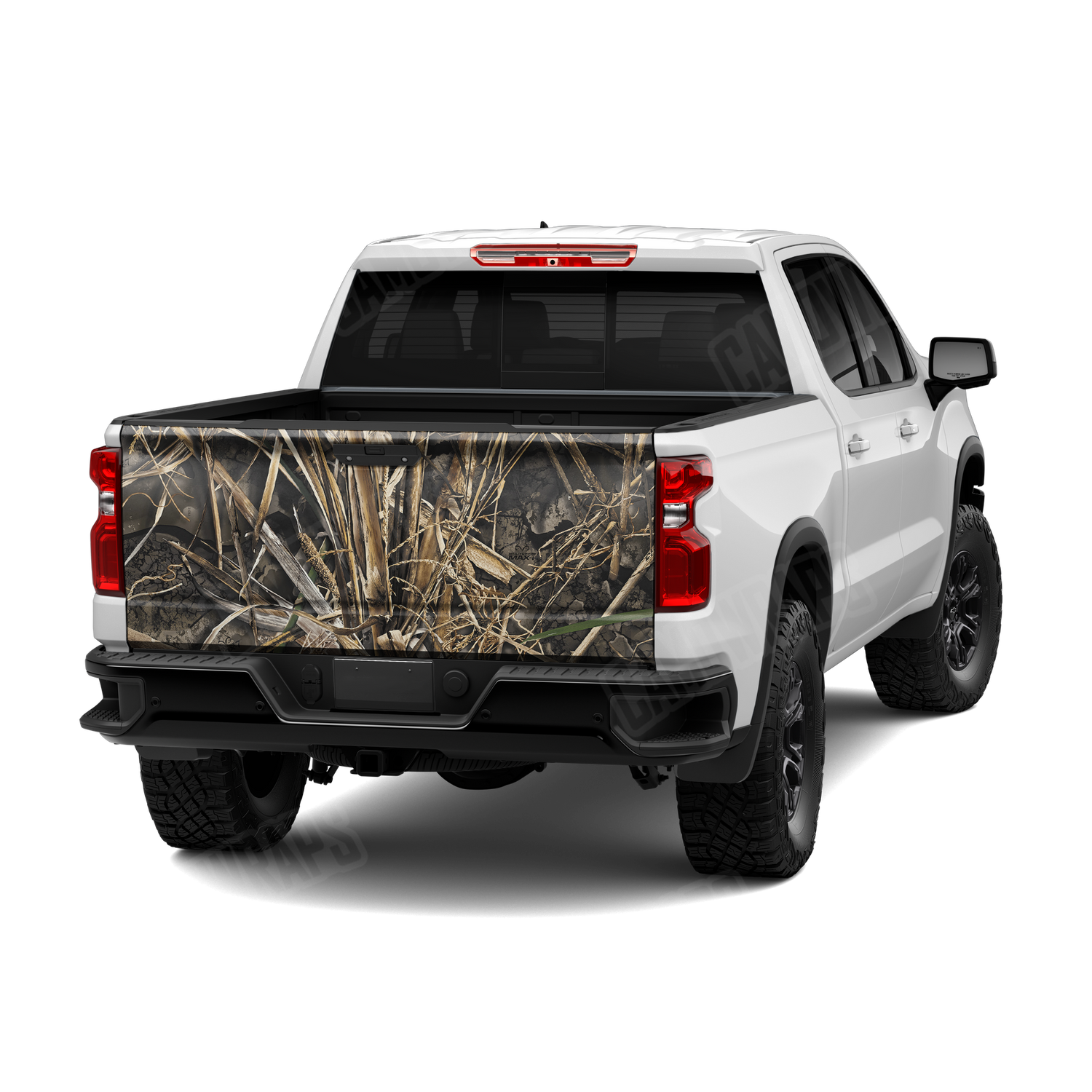 Large Realtree MAX7 Camo Tailgate Vinyl Wrap