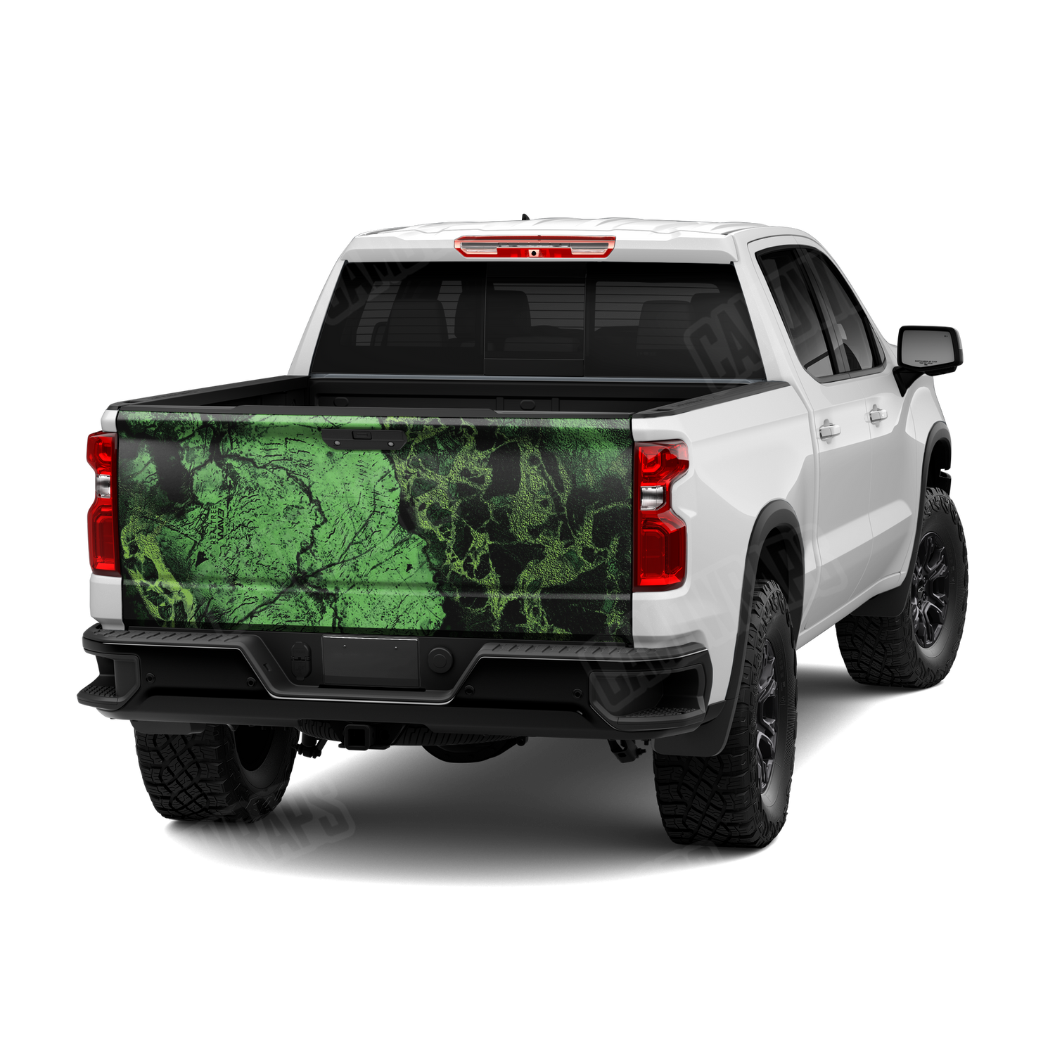 Realtree WAV3 Monster Camo Tailgate Vinyl Wrap